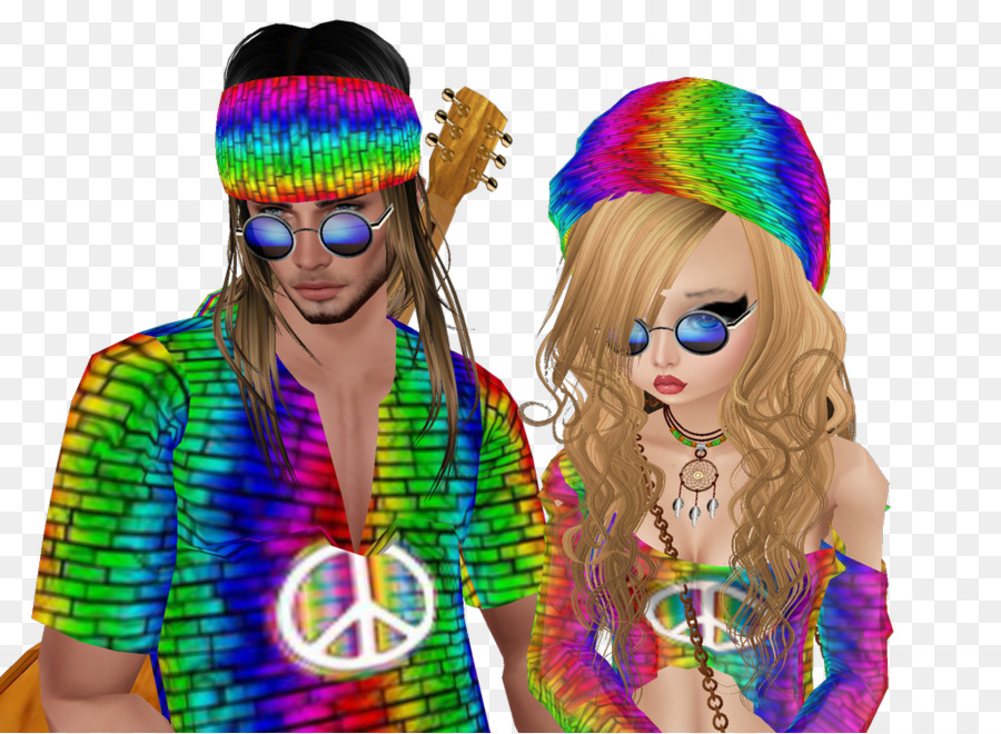 Kopfbedeckung Hippie - Arc