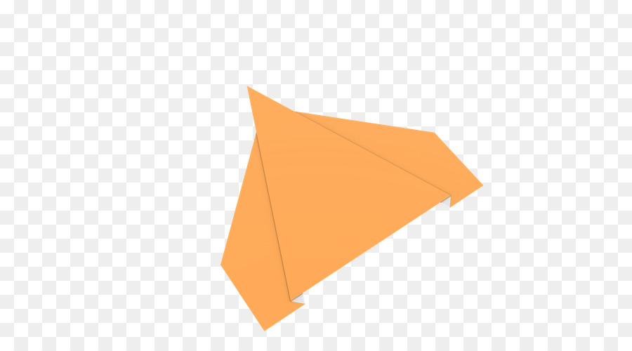 Line Dreieck - Papier Flugzeug