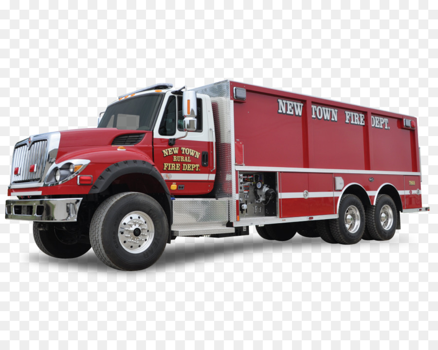 Feuerwehrauto-Feuerwehr-Auto-North Dakota-Schlauch-Haspel - Auto