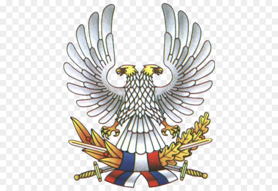 Adler Jugoslawien Cartoon-Muster - Adler