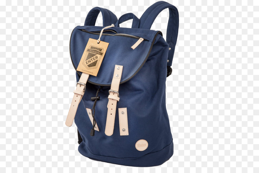Handtasche Rucksack Canvas Blau - Rucksack