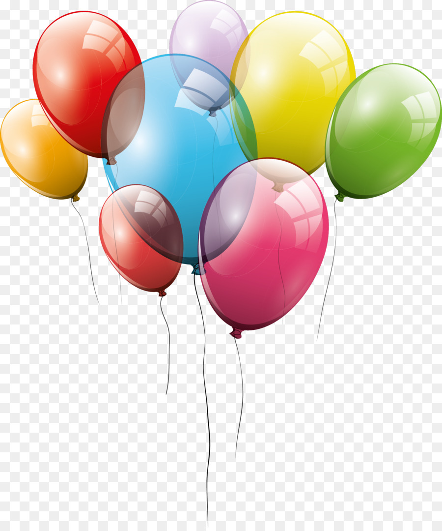 Geburtstag Kuchen Ballon clipart - Geburtstag