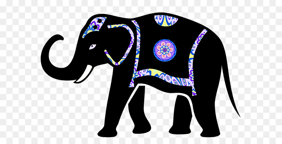 Elefante africano Elephantidae Silhouette Clip art - i bambini africani