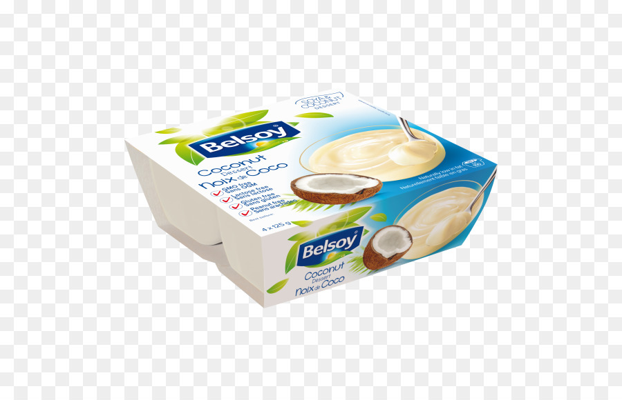 Cream, Soy milk Sahne-Yoghurt Coconut milk - kokosnuss