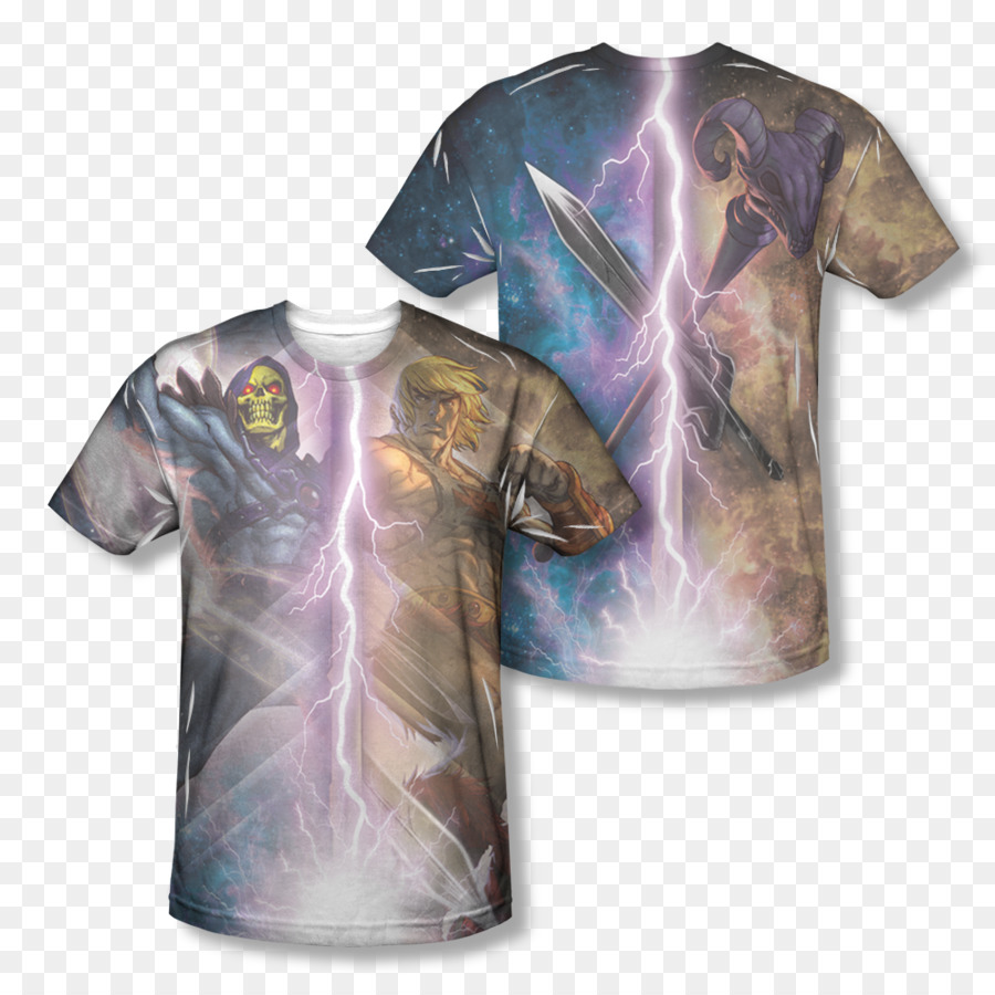 T-shirt Masters of the Universe Ärmel he-Man - T Shirt