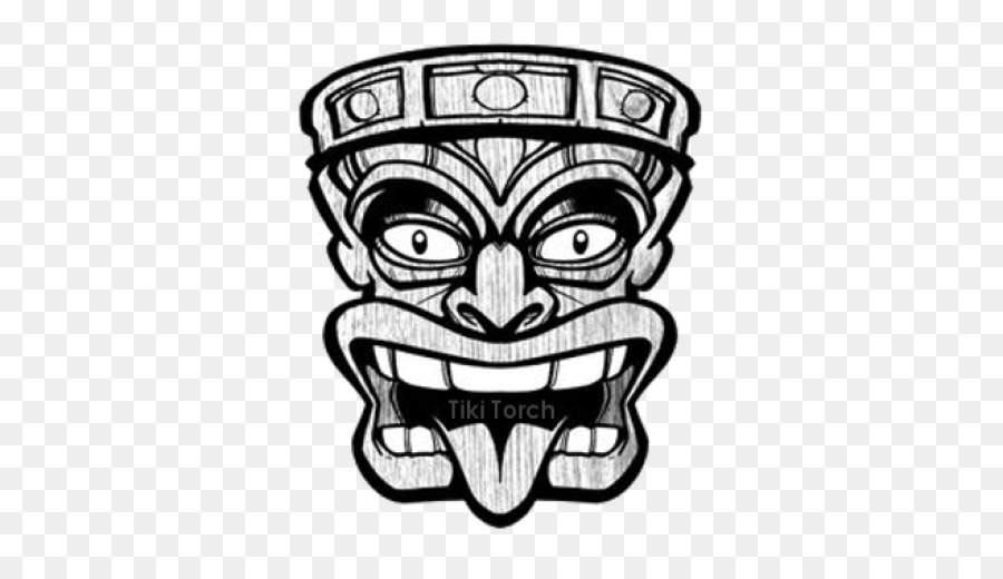 Tiki Hawaii mặt Nạ Clip nghệ thuật - mặt nạ