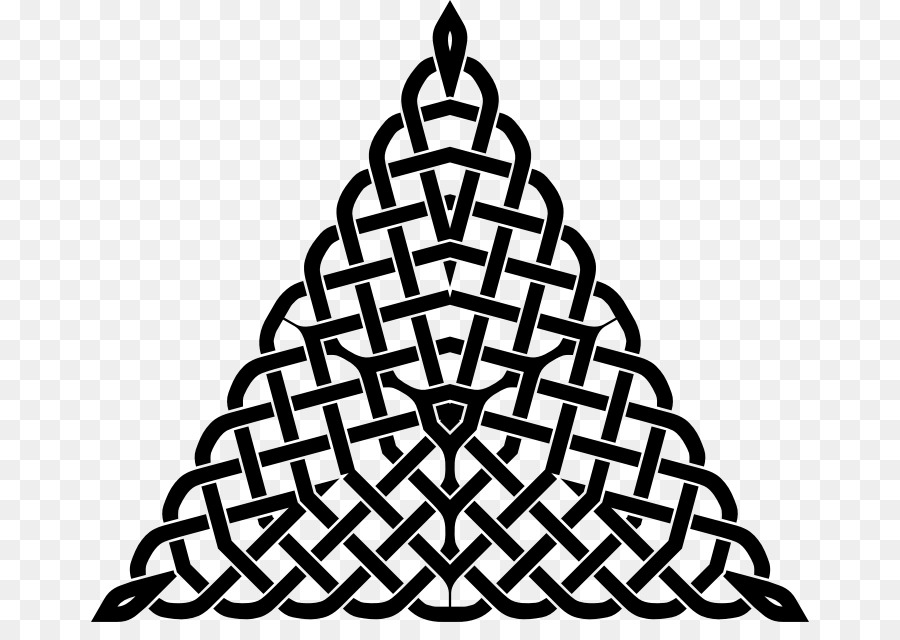 Keltische Knoten Kelten Triquetra Clip art - Dreieck
