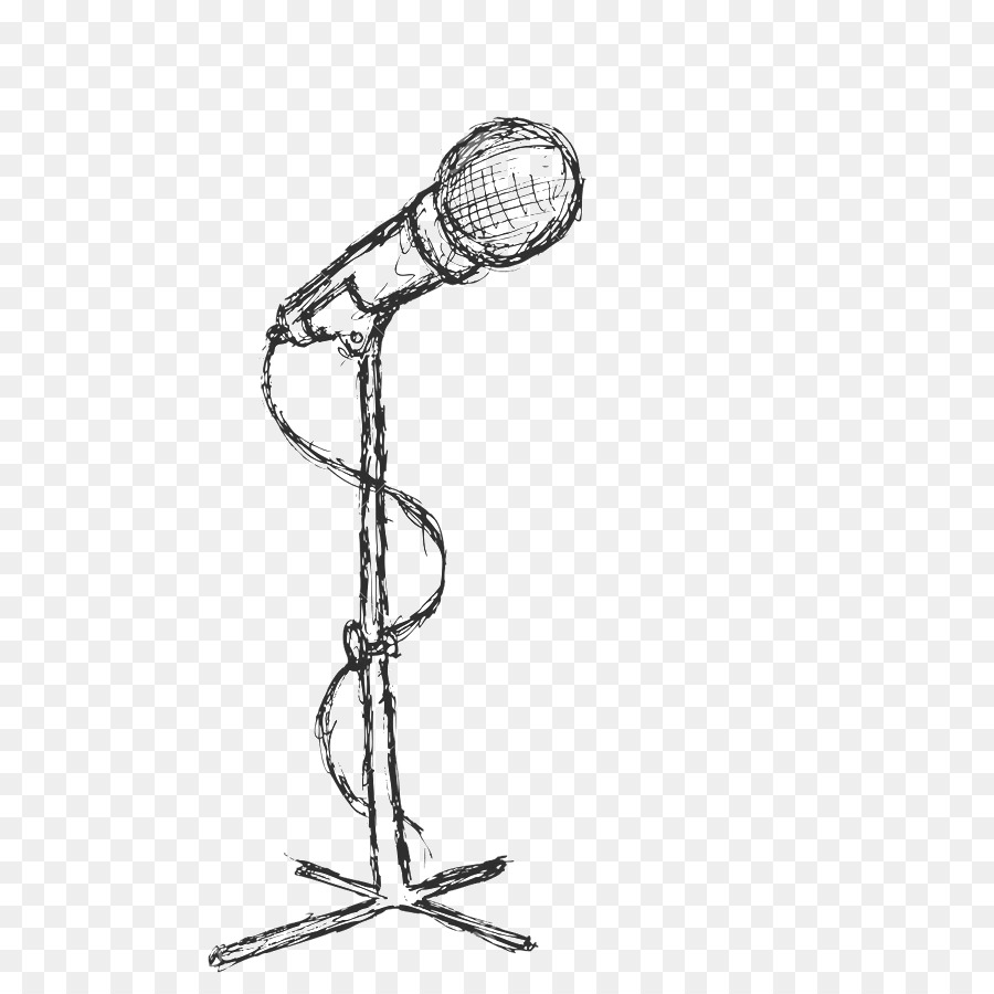 Microphone Cartoon