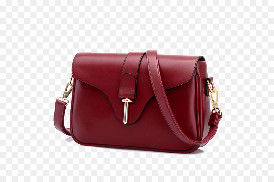 Handtasche Bicast Leder Messenger Bags - Tasche