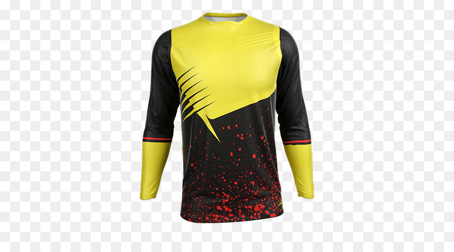 Radfahren jersey T-shirt Ärmel Motocross - T Shirt