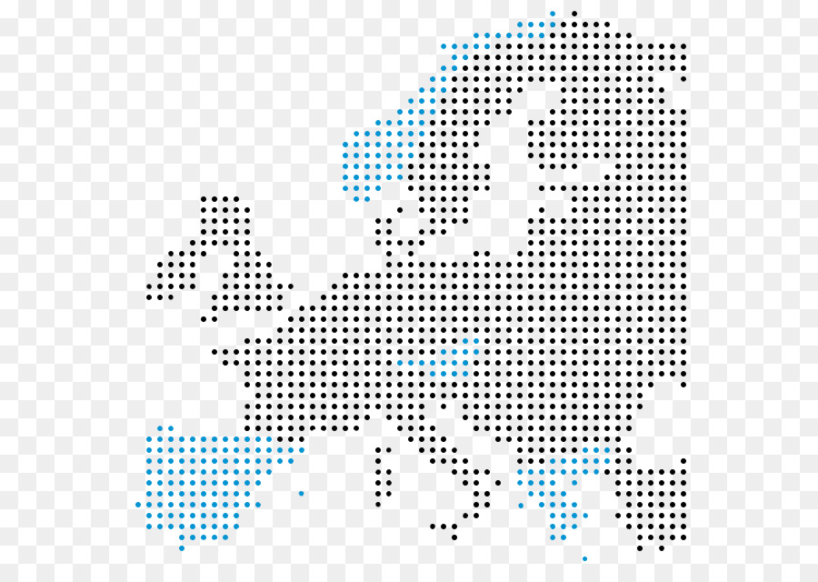 Germania, Regno Unito, stato Membro dell'Unione Europea - punteggiato mappa