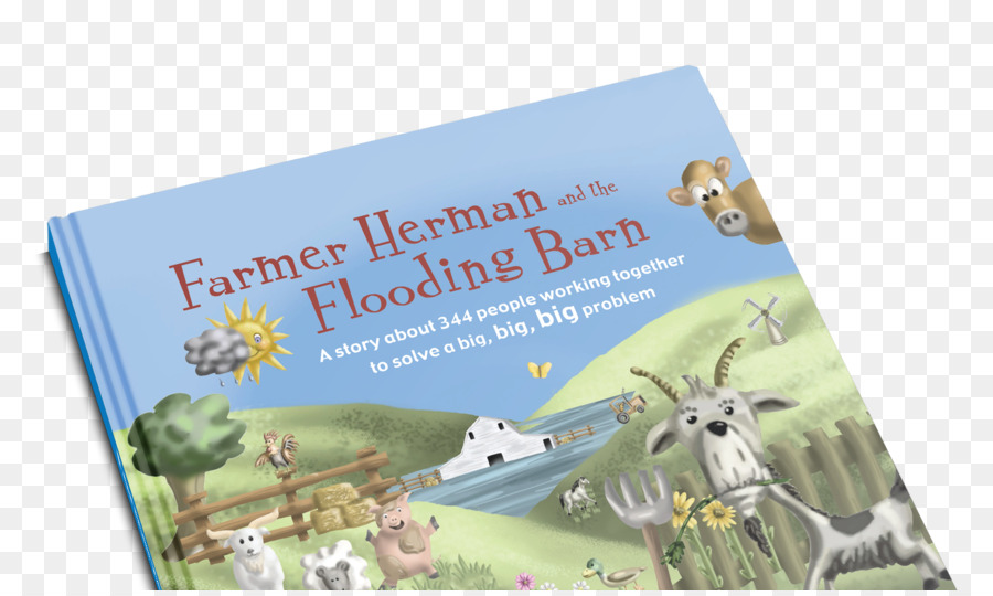Vater Herman und die Überflutung Scheune Werbung Farmer Tier - Gebet Gipfel