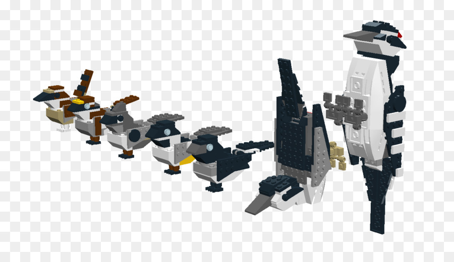 Flugunfähiger laufvogel LEGO Mecha - - Vogel feeder