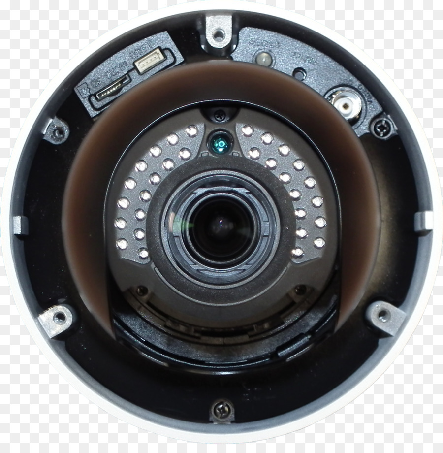 Obiettivo della telecamera IP, telecamera Varifocal Hikvision DS-2CD4126FWD-IZ 2MP Interna Darkfighter Telecamera di Rete a Cupola - obiettivo della fotocamera