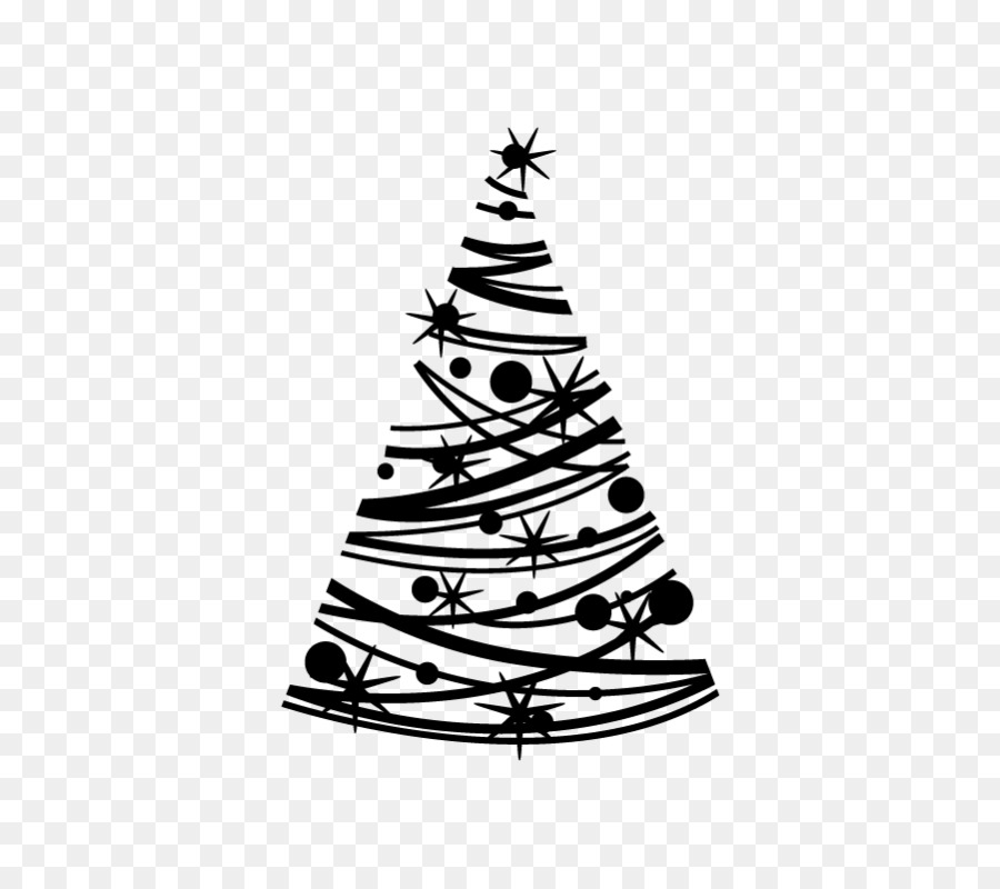 Christmas Black And White png download - 800*800 - Free Transparent  Christmas Tree png Download. - CleanPNG / KissPNG
