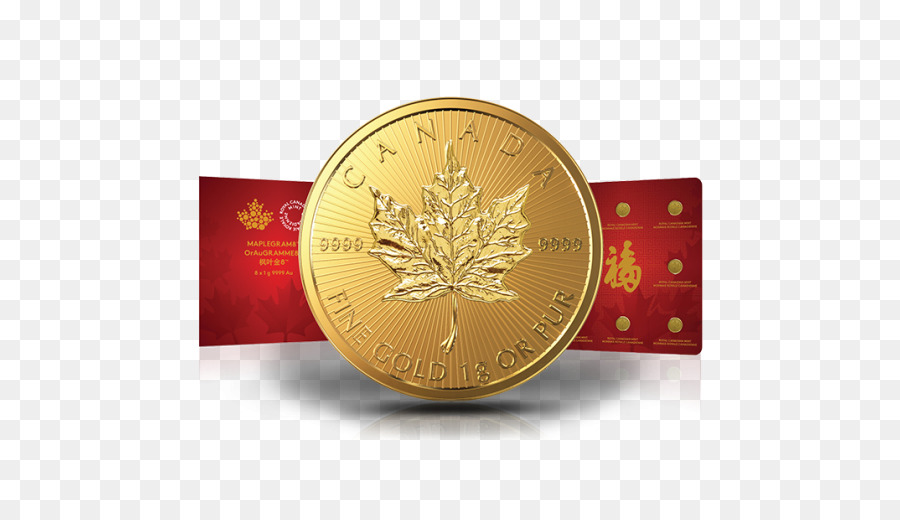 Der kanadische Gold Maple Leaf Goldmünze der Royal Canadian Mint - Münze