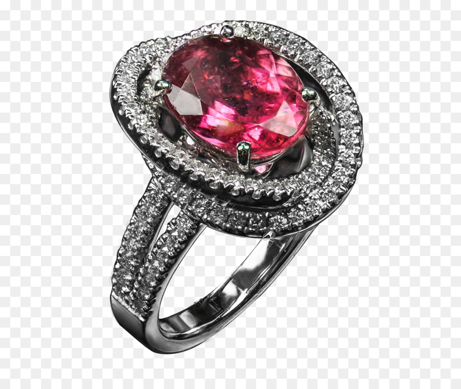 Ruby Bling-bling Cerimonia di Nozze Offerta Argento Diamante - rubino