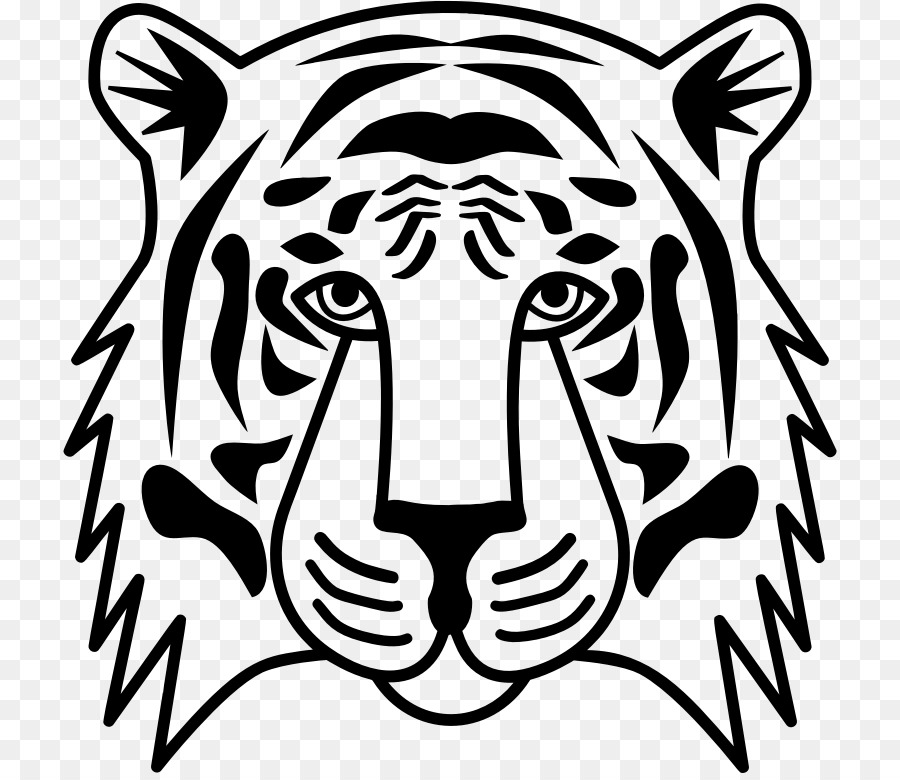 Hổ Clip nghệ thuật - con hổ