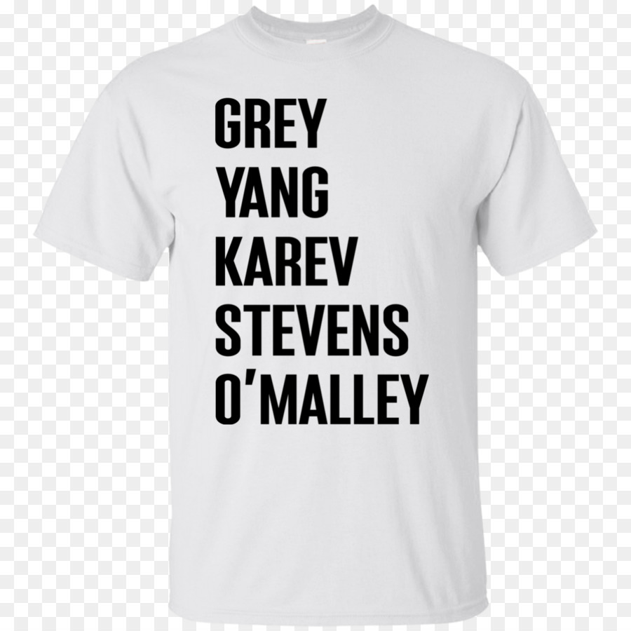 T-shirt Alex Karev Áo George O ' malley, Xem Stevens - xám giải