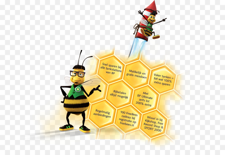 Honey bee Freebees B. V. Cartoon BP - Tonnen von Kaninchen bv zoetermeer
