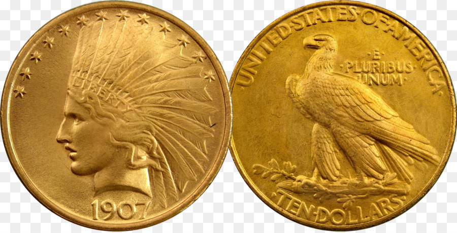 Goldmünze Double eagle - Münze