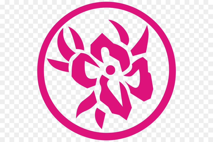 Di petali di fiori recisi Logo Clip art - circonvallazione dei fiori