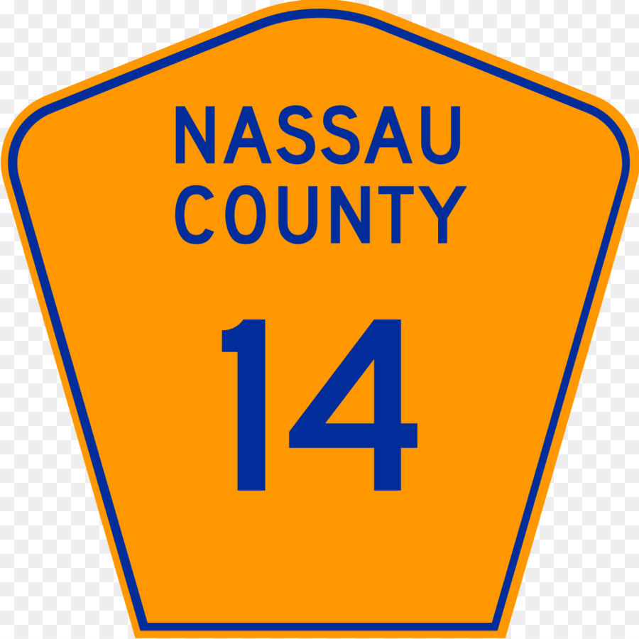 Nassau County, Suffolk County Verkehrszeichen US-county highway Road - Straße