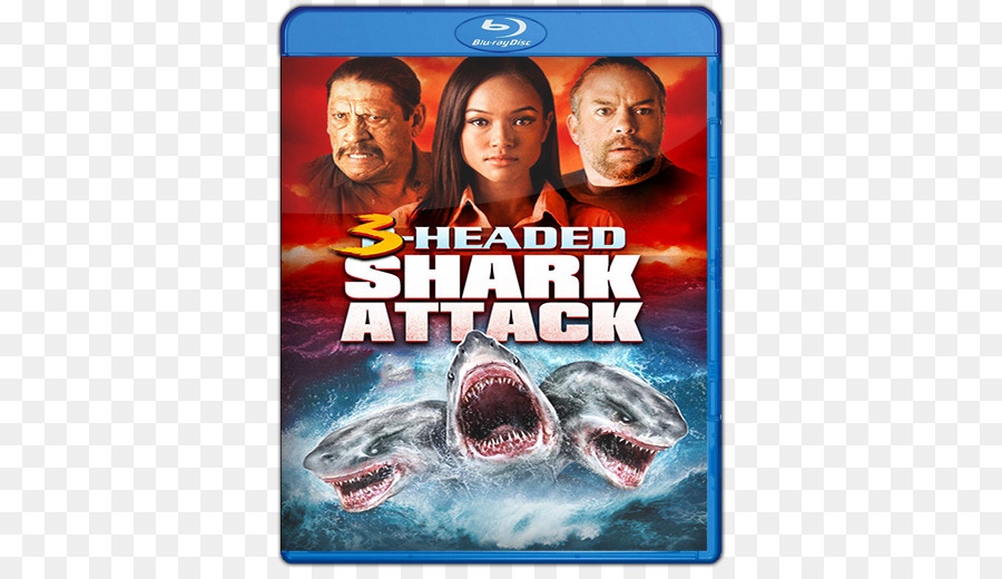 Jena Christopher Sims Olen Ray Brad Mills 3-Headed Shark Attack - squalo