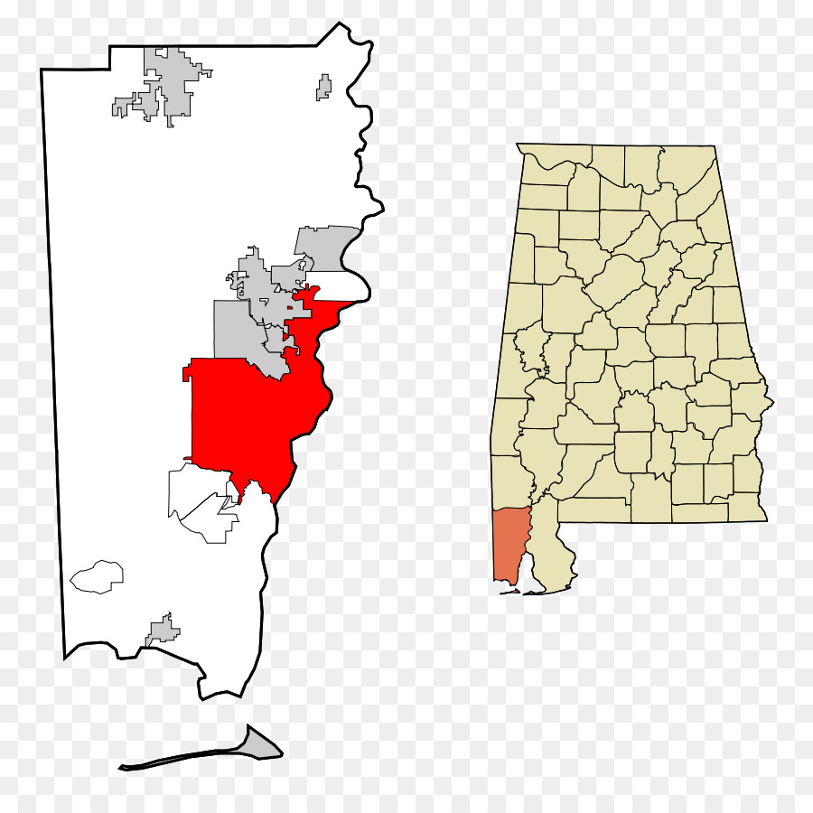 Mobile Prichard Movico, Alabama Dollar 2010 United States Census - beliebte Gegend