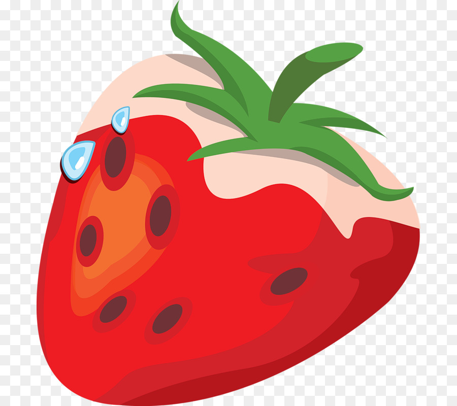 Erdbeer Obst clipart - Erdbeere