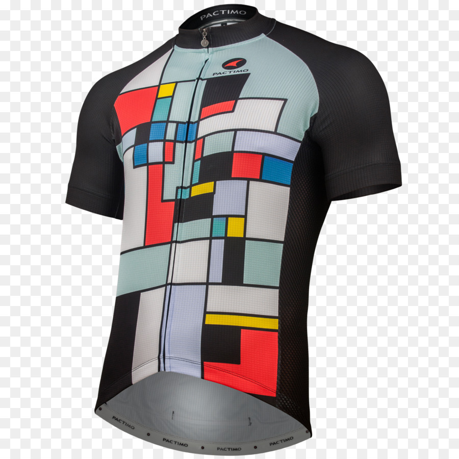 Maglia T-shirt Bicicletta - ciclista anteriore