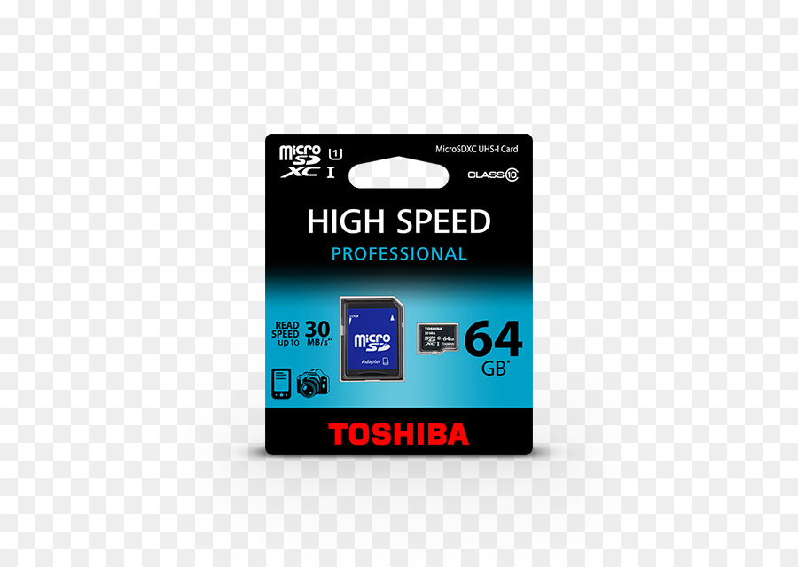 MicroSD Secure Digital Toshiba Flash Memory-Karten SDHC - Berufsausweis