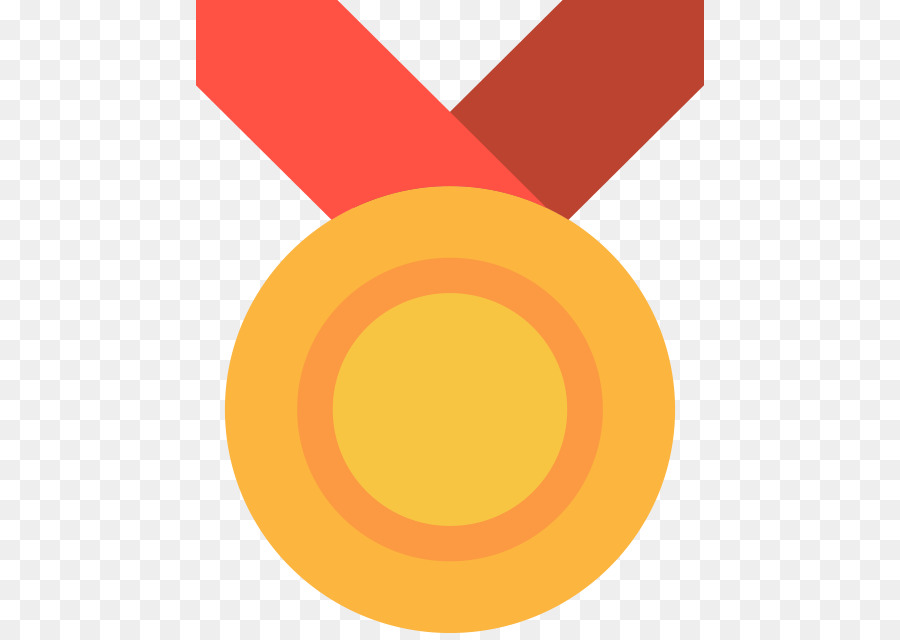 Medaglia d'oro Icone del Computer - medaglia
