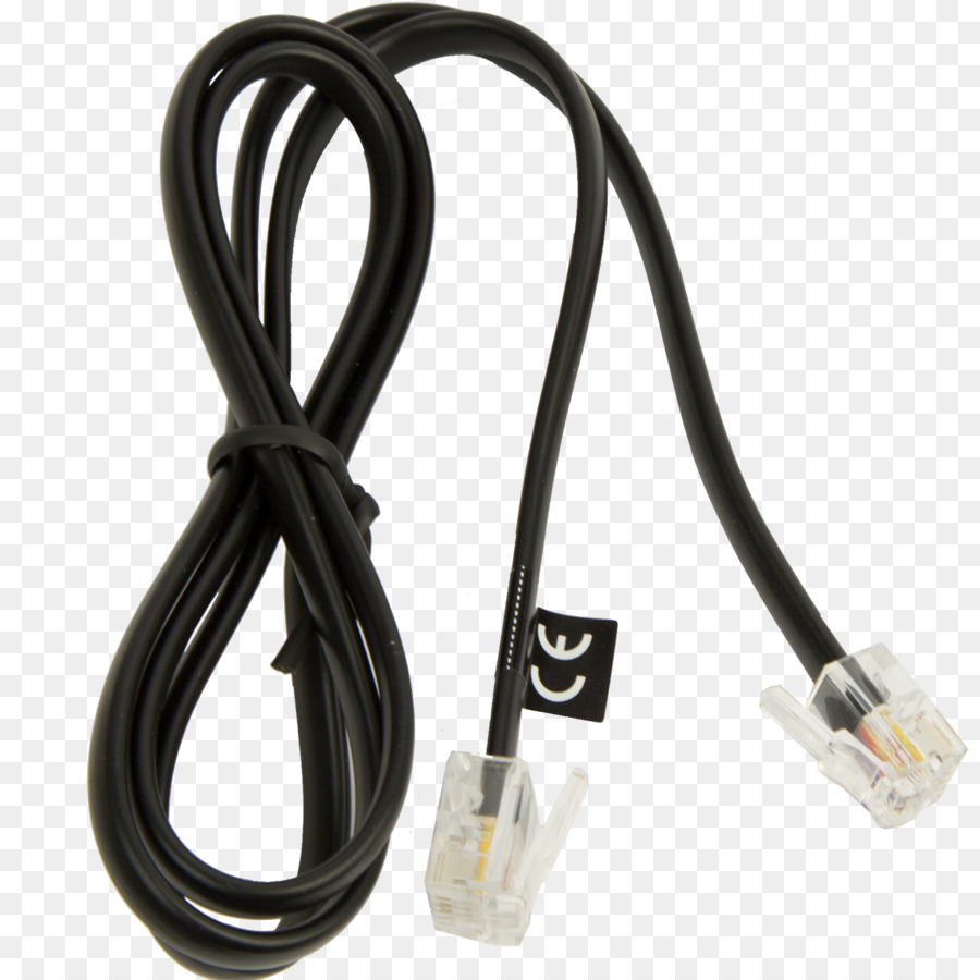 RJ9 Jabra Elektrische Kabel, Telefon-Headset - RJ9