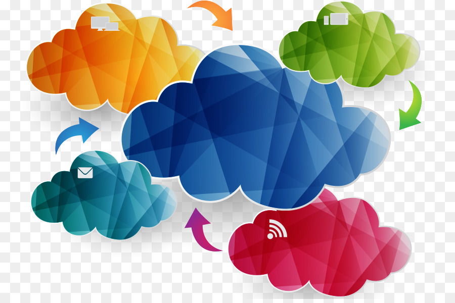 Cloud-computing Cloud-Speicher, Internet-Informationen - Cloud Computing