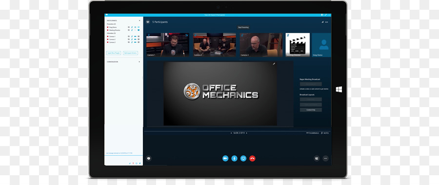 Skype for Business Web conferencing Teleseminars Internet - incontro di lavoro