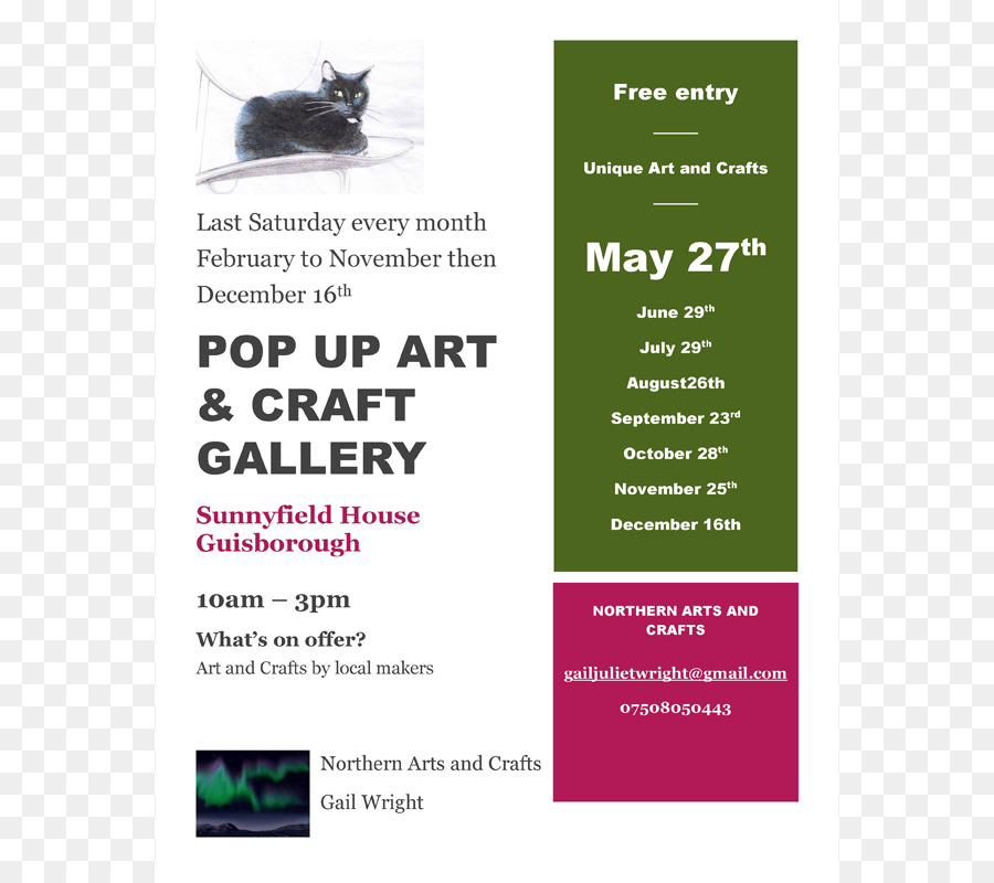 Guisborough Art museum Arts and Crafts Bewegung - pop up