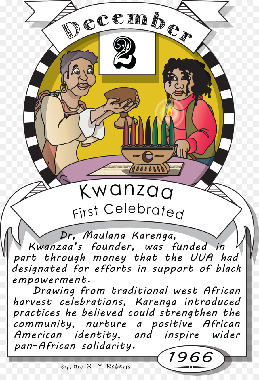 Kwanzaa Cultura Afro Americana Clip art - First Unitarian Universalist Church di Detroit
