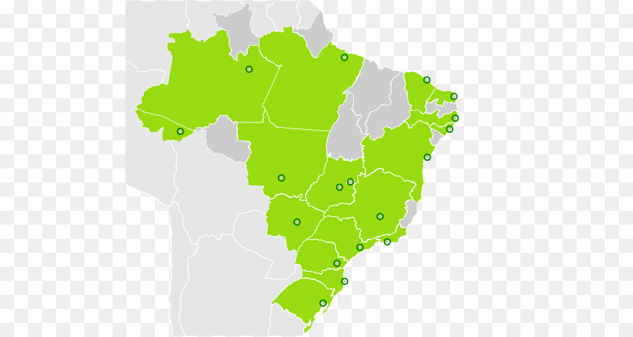Regioni del Brasile Mappa Bandiera del Brasile - coppa del mondo 2014