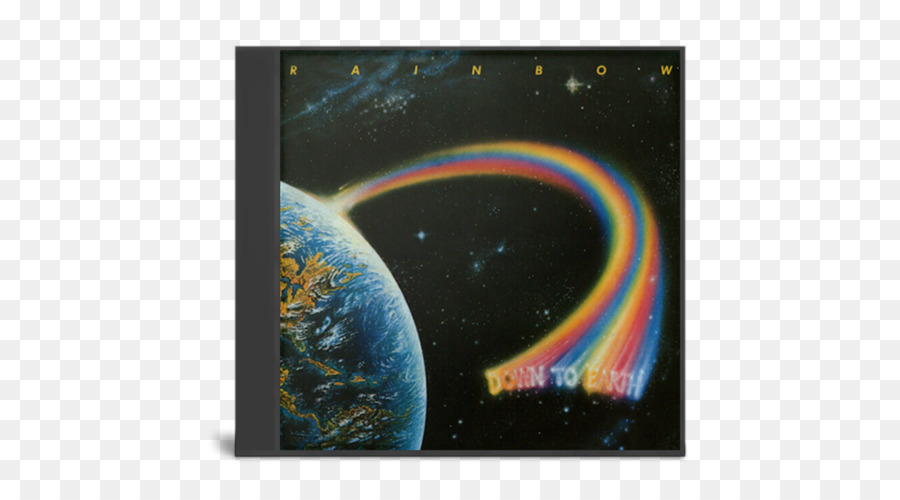 Down to Earth Rainbow-Album von Polydor Records Schallplatte - Regenbogen