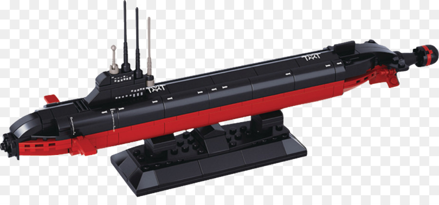 Sottomarino nucleare di Costruzione di ingegneria edile-Architettura Giocattolo blocco - militare