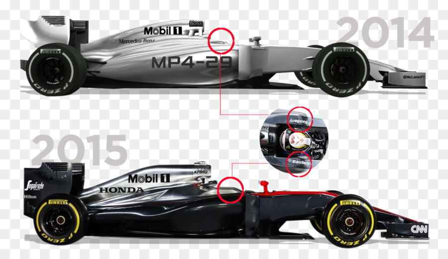 Formel Eins Auto McLaren MP4 30 McLaren MP4 23 2015 Formula One World Championship - Mclaren