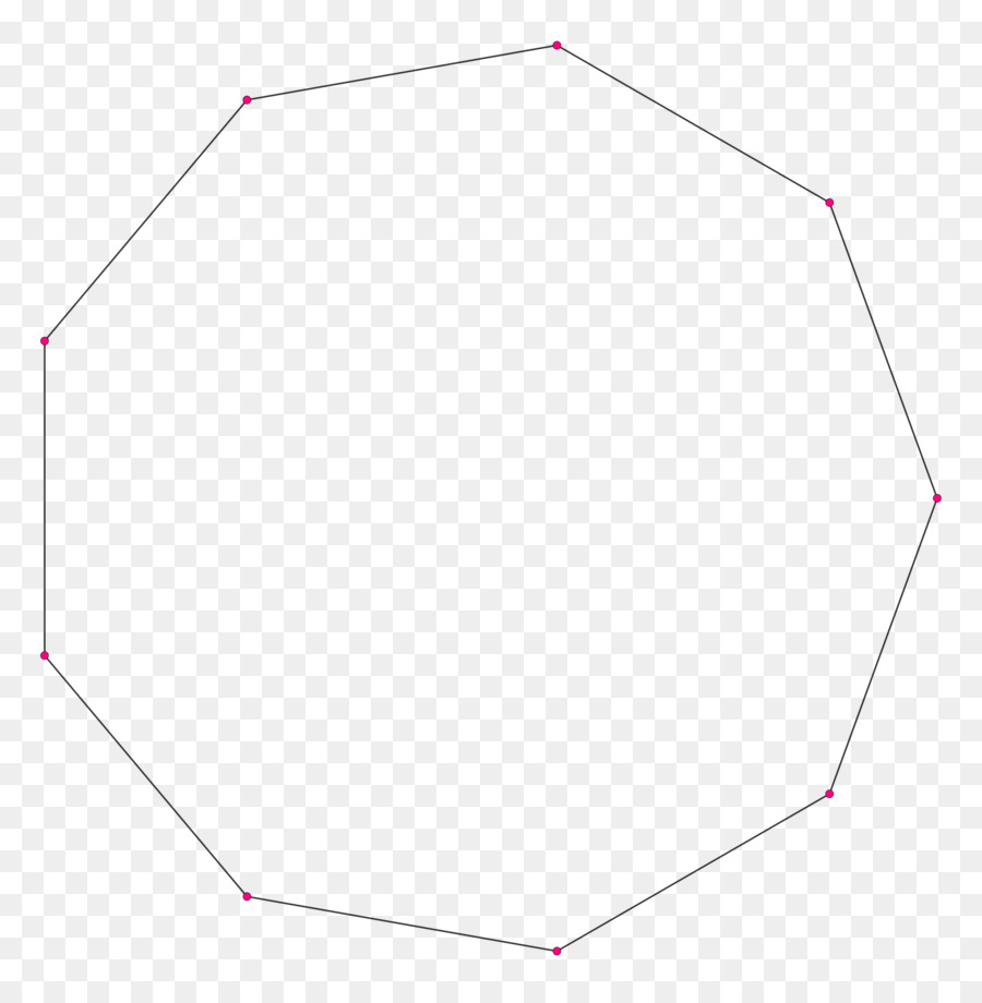 Regelmäßiges polygon Hendecagon Geometrie Siebeneck - Dreieck