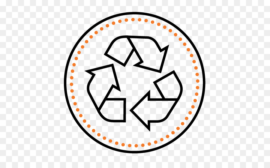 Simbolo del riciclaggio di riciclaggio di Plastica dell'Etichetta dell'Autoadesivo - Ambiente naturale