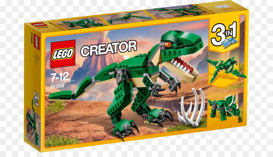 LEGO 31058 Tạo Hùng mạnh Khủng long Lego Tạo Khủng long!, Đặt - Khủng long