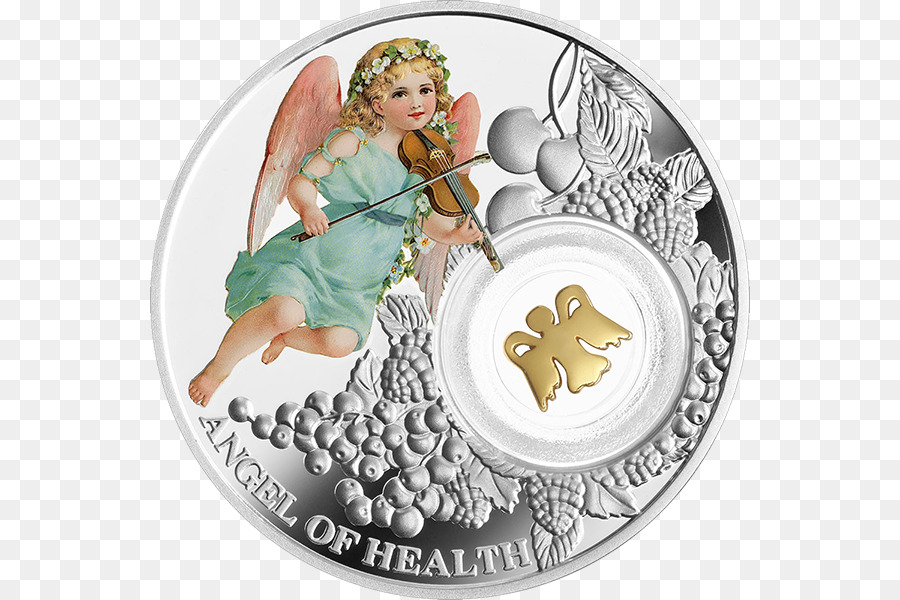 Schutzengel Silber Münze Cherub - Engel