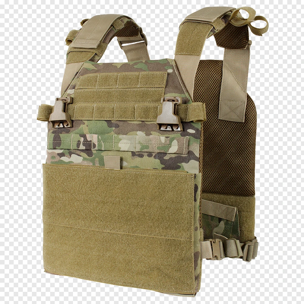 Soldato Plate Carrier Sistema Modulare MOLLE Tactical Vest MultiCam Scalabile Plate Carrier - militare