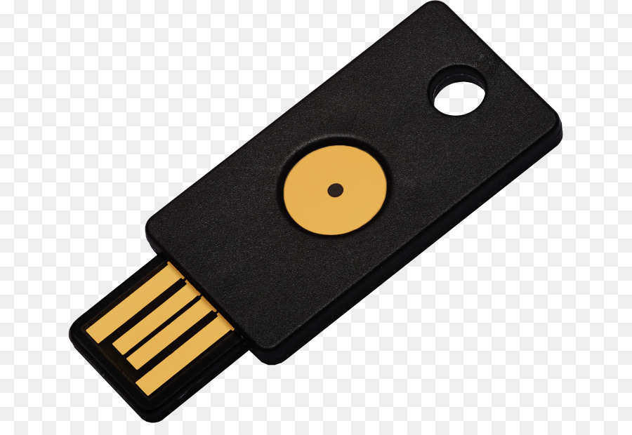 Security-token YubiKey Universal 2nd Factor Authentication - Schlüssel