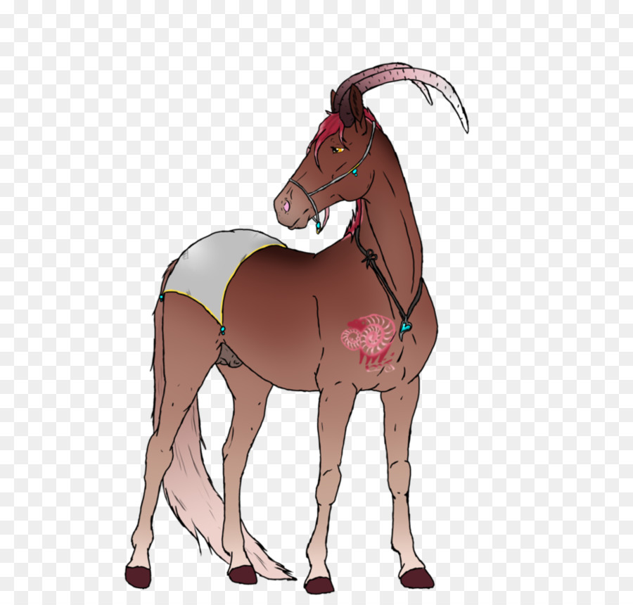 Mane Mustang Puledro Stallone Pony - il pascolo di capre
