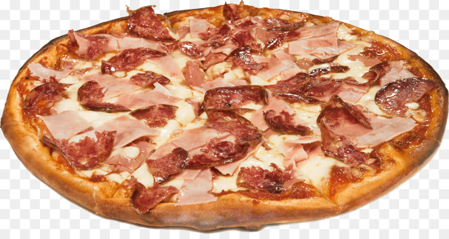 Pizza in stile californiano Pizza siciliana Prosciutto Cucina italiana - Pizza